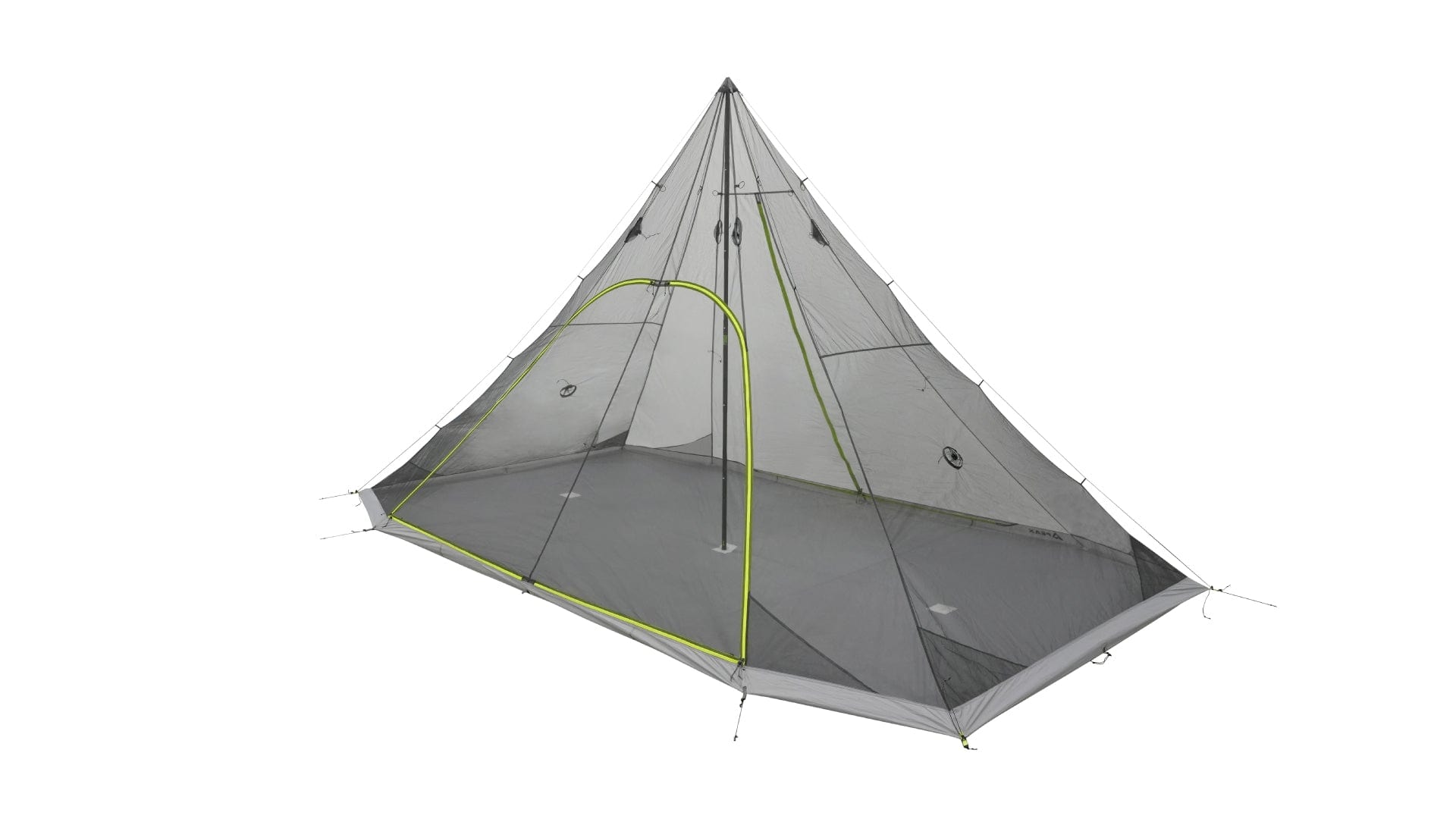 6 person hot tent PEAX Solitude 6 Full Nest