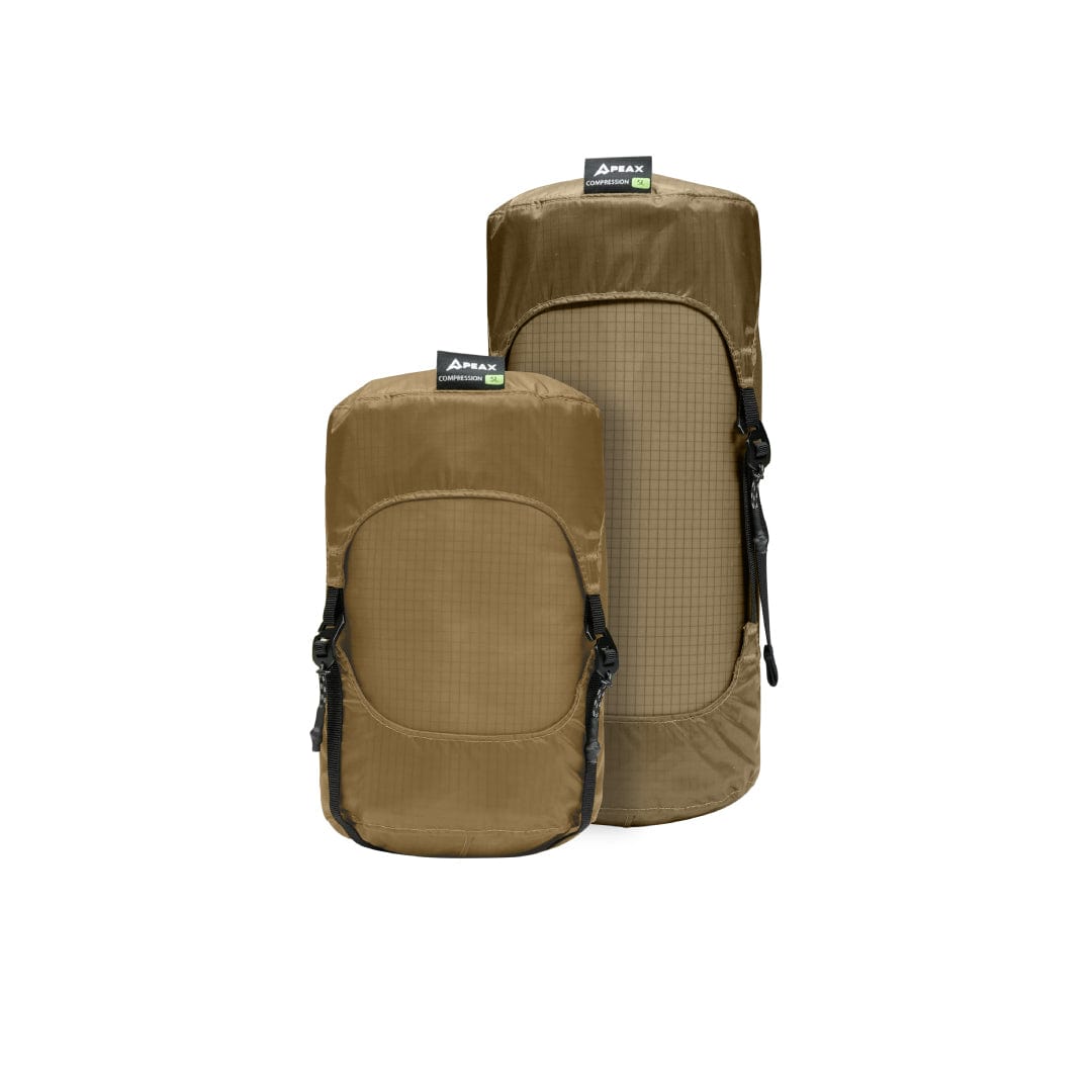 PEAX Equipment TAN / 5 Liter COMPRESSION SACK