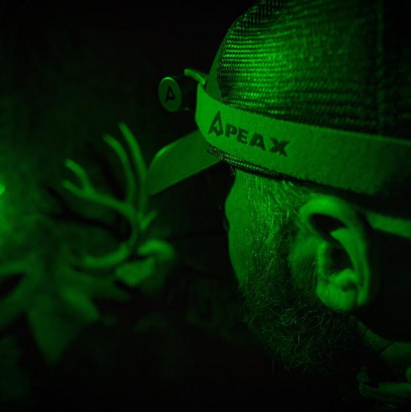 Headlamp PEAX Equipment Co. PEAX BACKCOUNTRY DUO HEADLAMP - GREEN