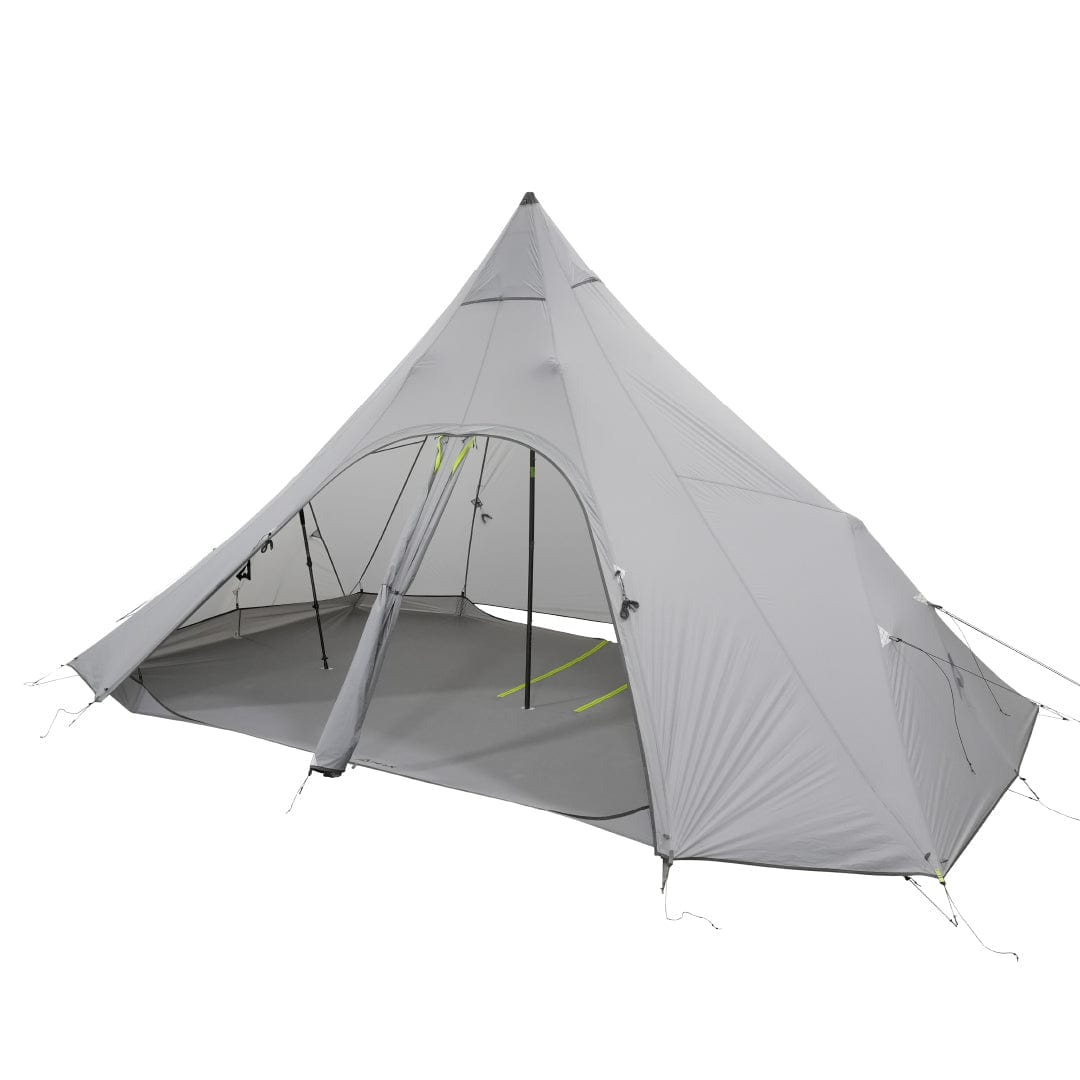 Solitude 6 person hunting tent, tipi tent, hot tent tipi, four season tent, all season tent, six person tent
