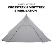Tent PEAX Equipment Co. SOLITUDE 6 TIPI TENT [SILNYLON]