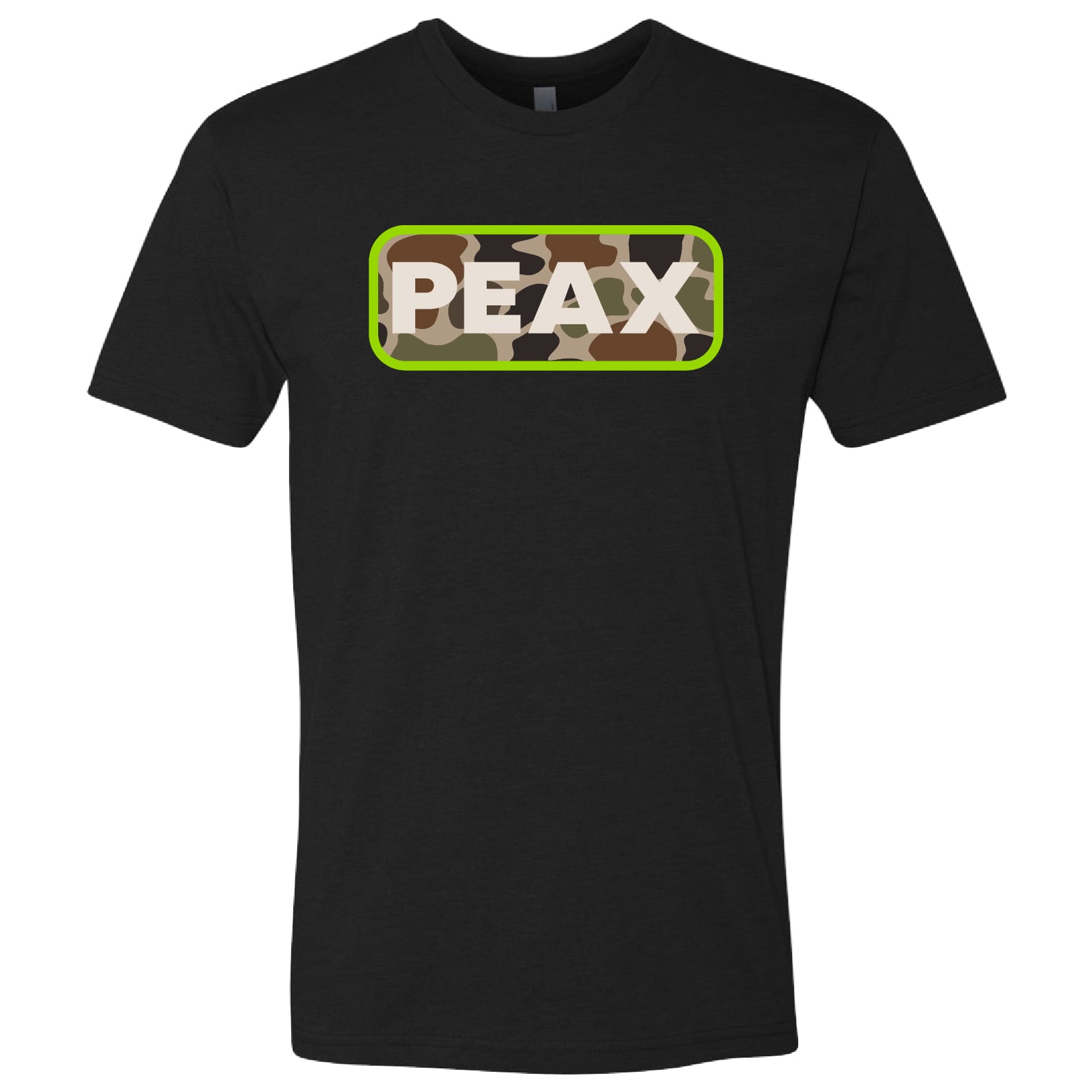 T-Shirts PEAX Equipment Co. Black / M HERITAGE CAMO TEE
