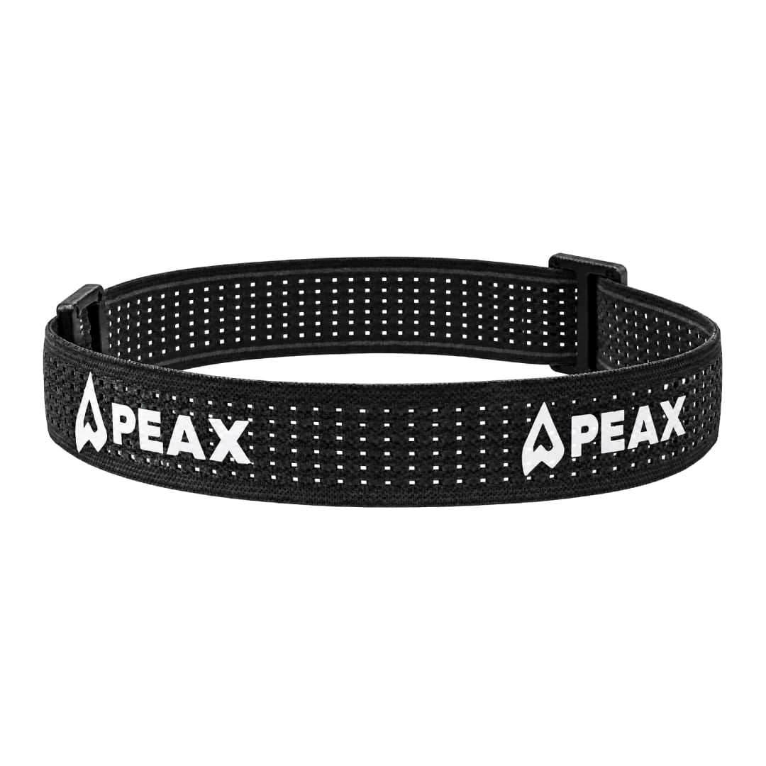 Headlamp PEAX Equipment BLACK BACKCOUNTRY DUO HEADLAMP STRAP