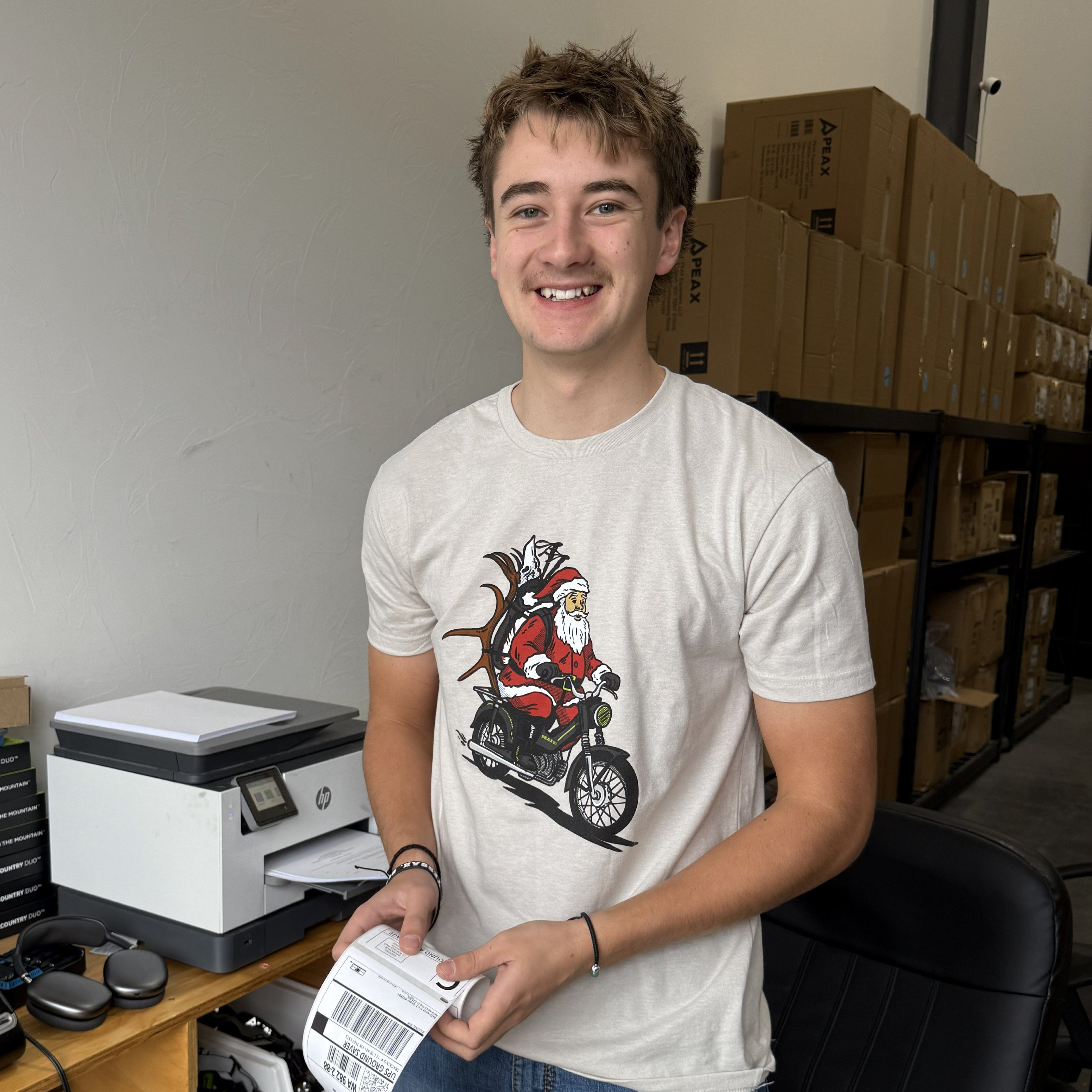 T-Shirts PEAX Equipment HOLIDAY TEE