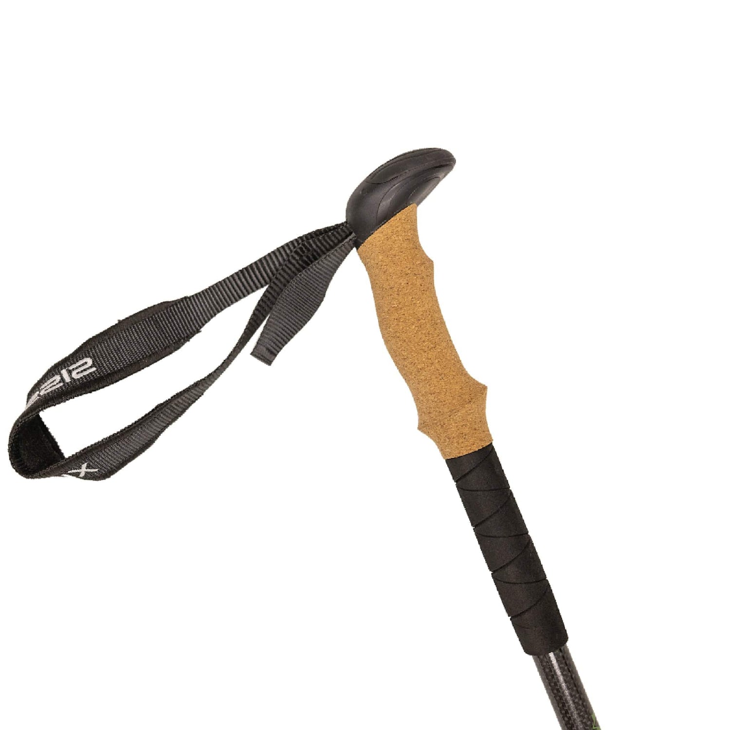 Cork handle carbon fiber trekking poles