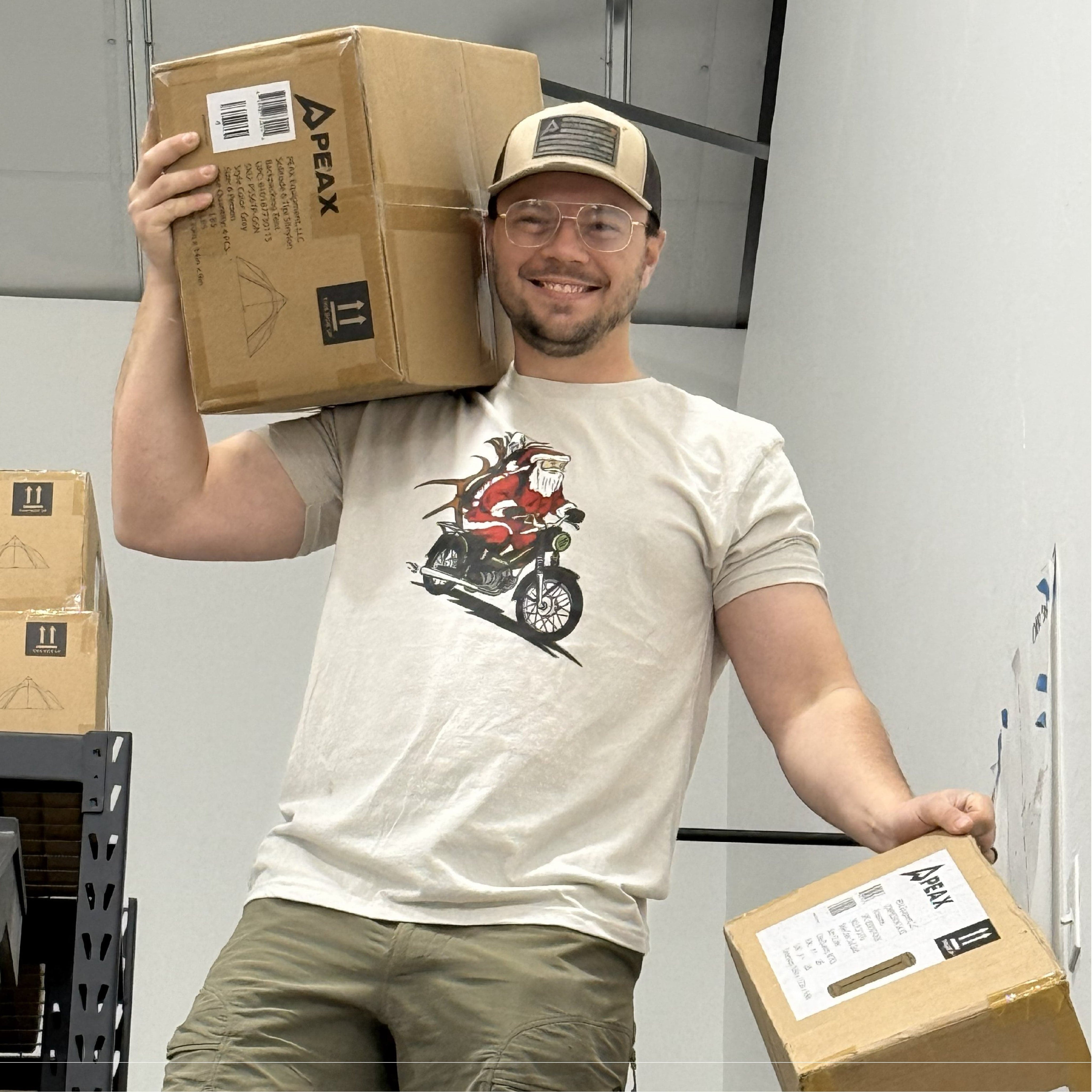 T-Shirts PEAX Equipment HOLIDAY TEE