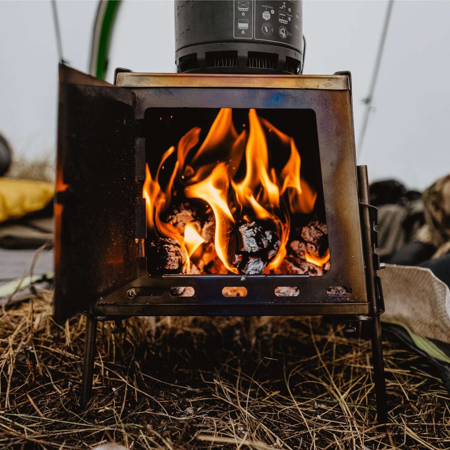 tent with wood burner Torrid Hot Tent Stove