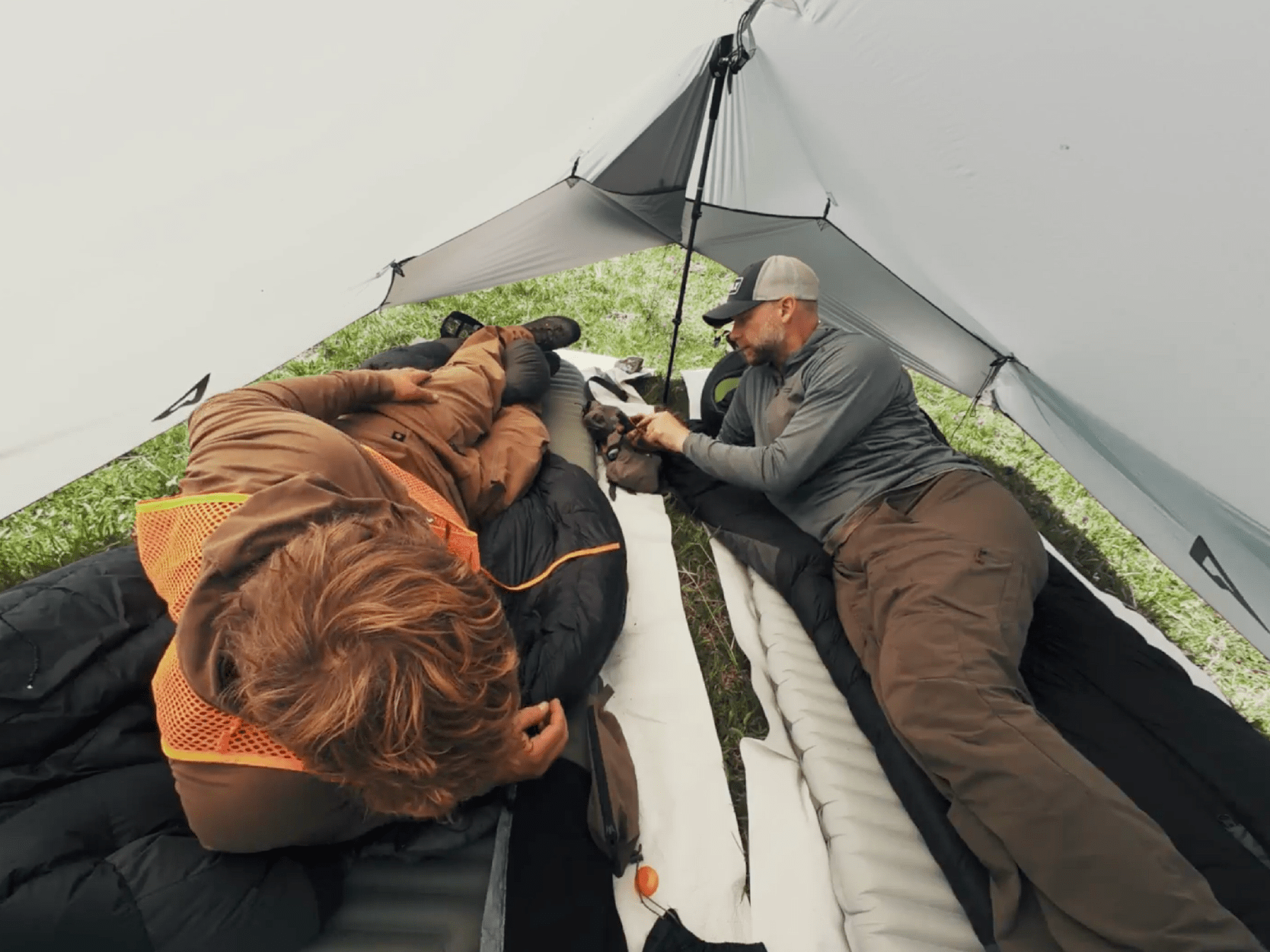 AS A TENT