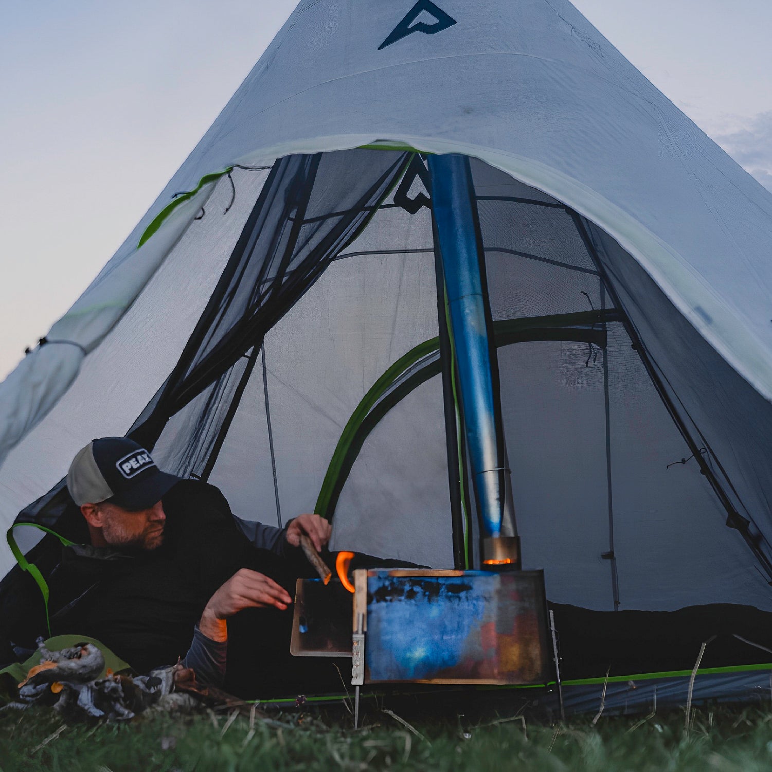 Hot Tent With Stove The Wall Tent Shop Bell Tent Wood Burning