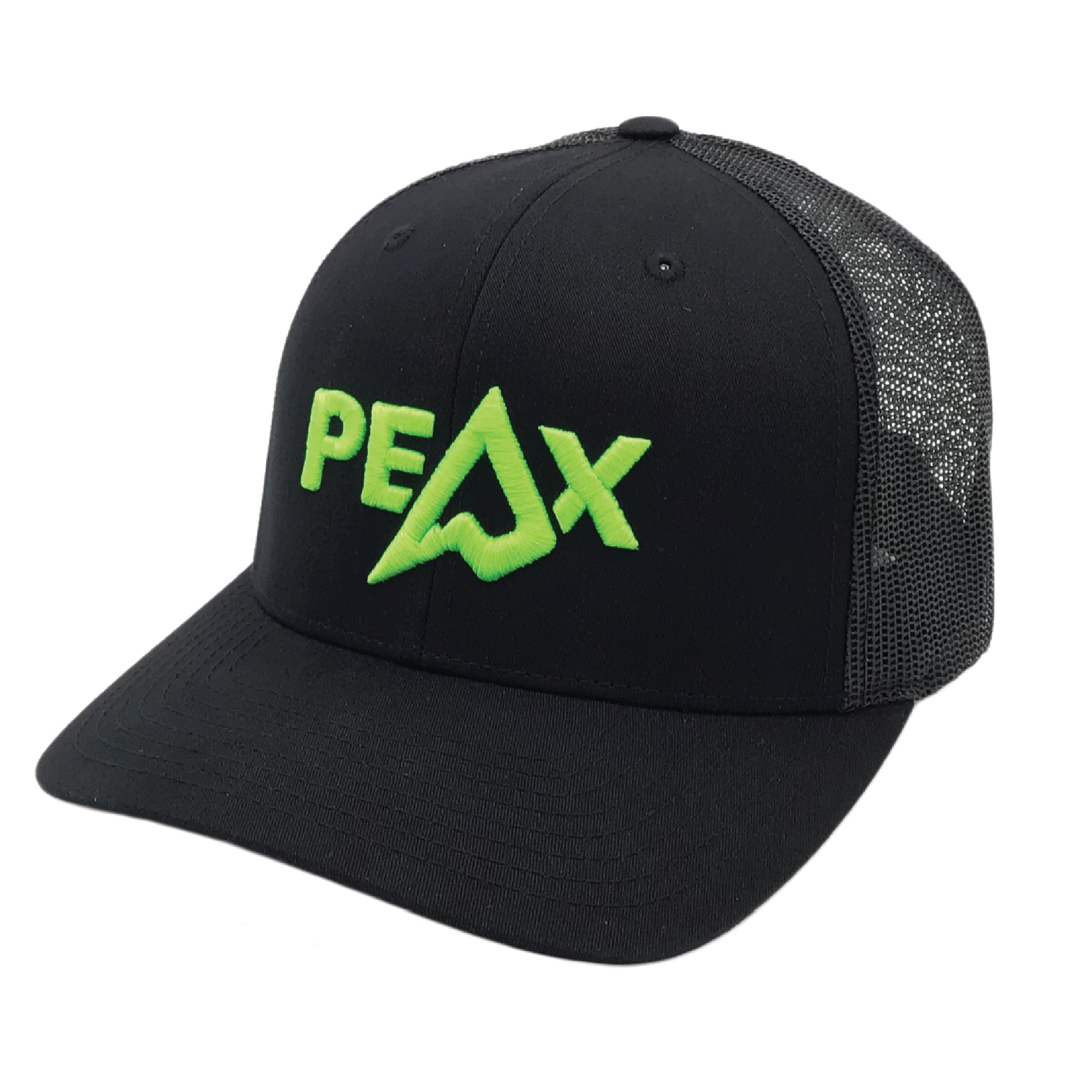 PEAX PINNACLE HAT (Black/Green)